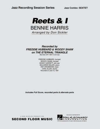 Bennie Harris, Reets & I Jazz Sextet Partitur + Stimmen