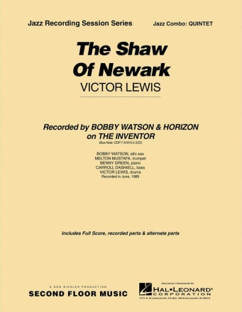 Victor Lewis, The Shaw of Newark Jazz Quintet Partitur + Stimmen