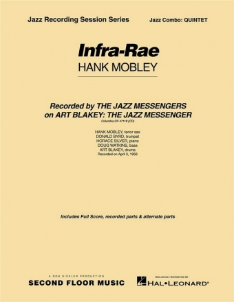 Hank Mobley, Infra-Rae Jazz Quintet Partitur