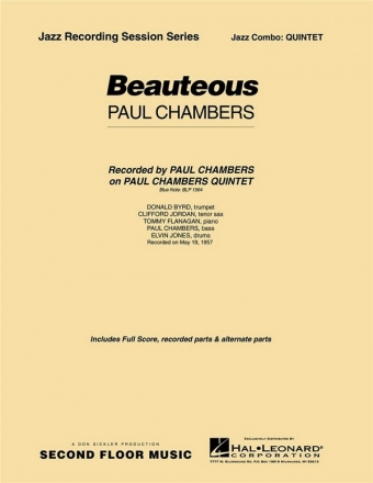 Paul Chambers, Beauteous Jazz Quintet Partitur