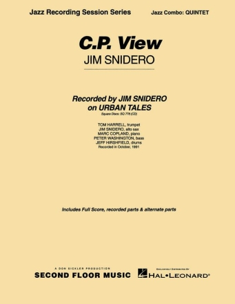 Jim Snidero, C.P. View Jazz Quintet Partitur + Stimmen