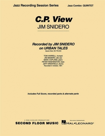 Jim Snidero, C.P. View Jazz Quintet Partitur