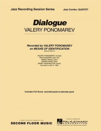 Valery Ponomarev, Dialogue Jazz Quintet Partitur