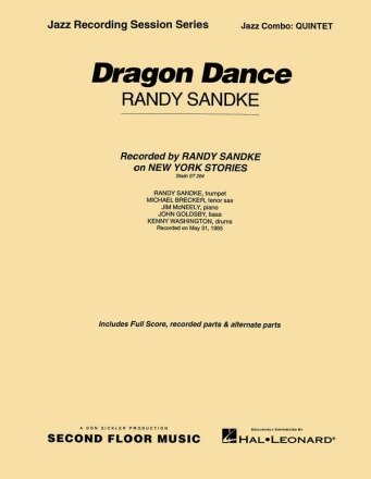 Randy Sandke, Dragon Dance Jazz Quintet Partitur + Stimmen