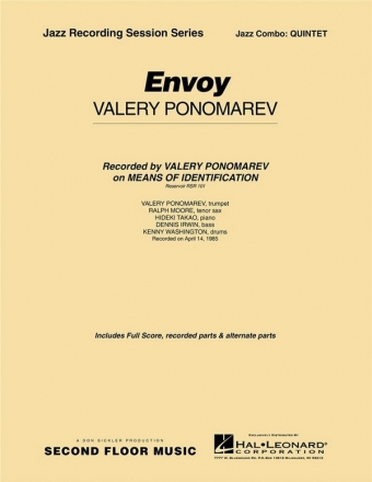 Valery Ponomarev, Envoy Jazz Quintet Partitur