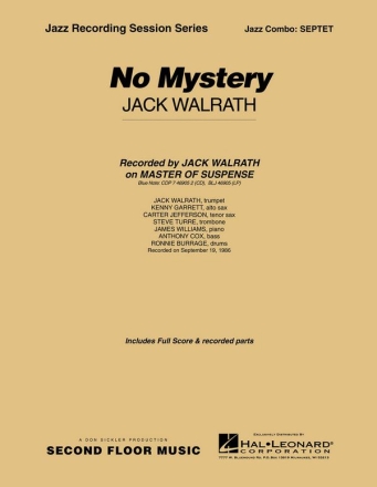 Jack Walrath, No Mystery Jazz-Septet Partitur + Stimmen