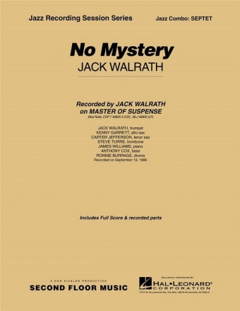 Jack Walrath, No Mystery Jazz-Septet Partitur