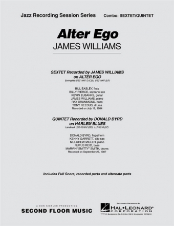 James Williams, Alter Ego Jazz-Quintet/Sextet Partitur
