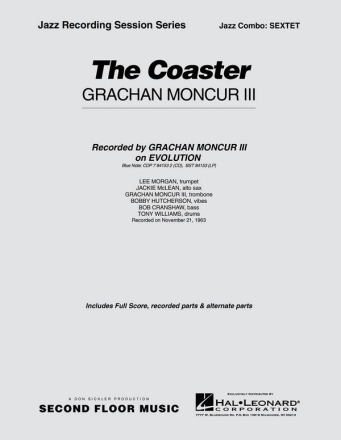 Grachan Moncur III, The Coaster Jazz Sextet Partitur + Stimmen