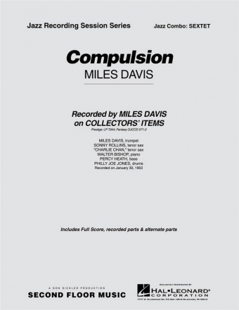 Miles Davis, Compulsion Jazz Sextet Partitur