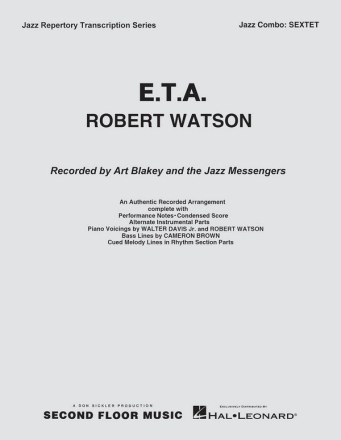Robert Watson, E.T.A. Jazz Sextet Partitur + Stimmen
