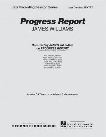 James Williams, Progress Report Jazz Sextet Partitur