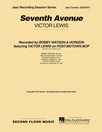 Victor Lewis, Seventh Avenue Jazz Quintet Partitur + Stimmen