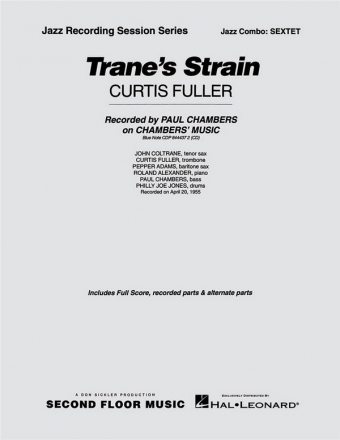 Curtis Fuller, Trane's Strain Jazz Sextet Partitur
