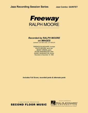 Ralph Moore, Freeway Jazz Quintet Partitur + Stimmen