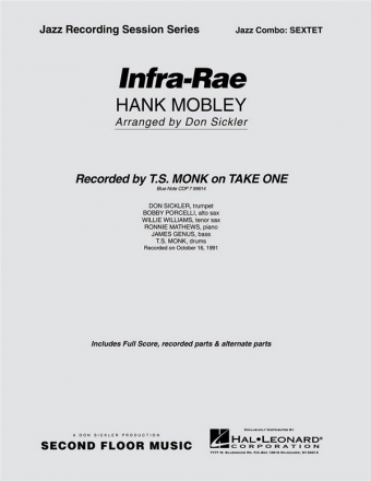 Hank Mobley, Infra-Rae Jazz Sextet Partitur