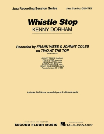 Kenny Dorham, Whistle Stop Jazz Quintet Partitur + Stimmen
