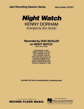 Kenny Dorham, Night Watch Jazz-Octet Partitur