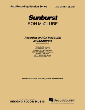 Ron McClure, Sunburst Jazz Ensemble Partitur + Stimmen
