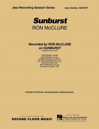 Ron McClure, Sunburst Jazz Ensemble Partitur