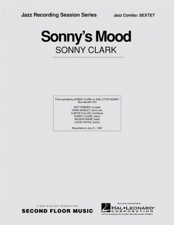 Sonny Clark, Sonny's Mood Jazz Sextet Partitur
