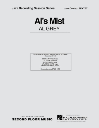 Al Grey, Al's Mist Jazz Sextet Partitur + Stimmen