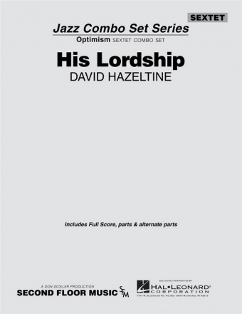 David Hazeltine, His Lordship Jazz Sextet Partitur