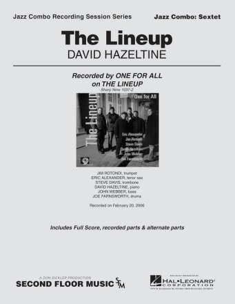 David Hazeltine, The Lineup Jazz Sextet Partitur + Stimmen