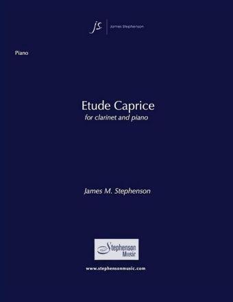 Jim Stephenson, Etude Caprice Klarinette und Klavier Buch