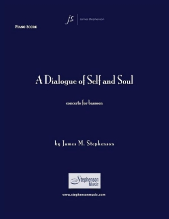 A Dialogue Of Self And Soul for bassoon and wind ensemble piano reduction with solo part