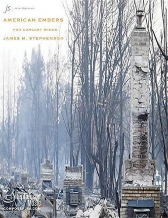 Jim Stephenson, American Embers Wind Ensemble Partitur