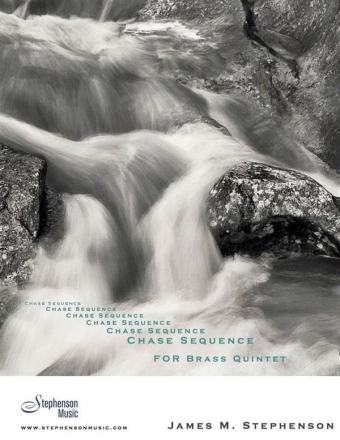 Jim Stephenson, Chase Sequence Blechblserquintett Partitur + Stimmen