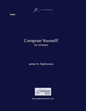 Jim Stephenson, Compose Yourself! Orchestra and Narrator Partitur + Stimmen