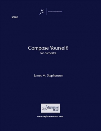 Jim Stephenson, Compose Yourself! Chamber Ensemble and Narrator Partitur