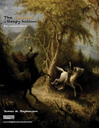 Jim Stephenson, The Legend of Sleepy Hollow Concert Band Partitur + Stimmen