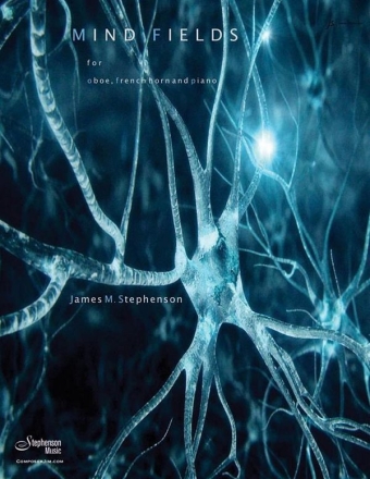 Jim Stephenson, Mind Fields Oboe, French Horn and Piano Partitur + Stimmen