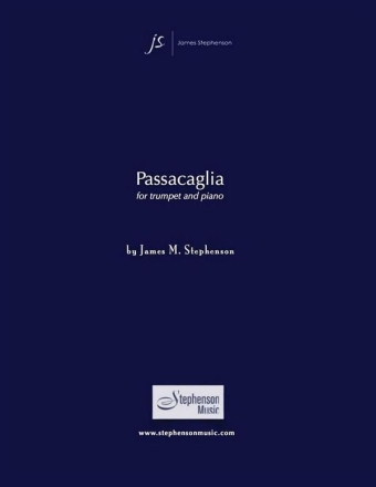 Jim Stephenson, Passacaglia Trompete und Klavier Buch