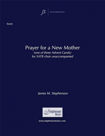 Jim Stephenson, Prayer for a New Mother Soprano, Violin, Harp and String Ensemble Partitur