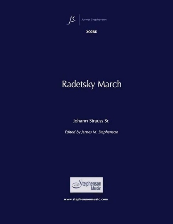 Johann Strauss, Radetsky March Orchestra Partitur + Stimmen