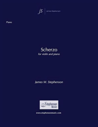 Jim Stephenson, Scherzo Violine und Klavier Buch