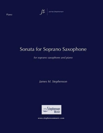 Jim Stephenson, Sonata For Soprano Saxophone Soprano Saxophone and Piano Buch