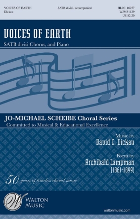 Archibald Lampman_David Dickau, Voices of Earth SATB Chorpartitur
