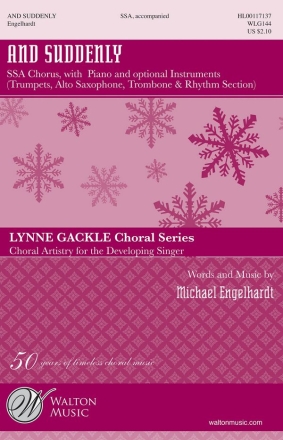 Michael Engelhardt, And Suddenly SSA Chorpartitur