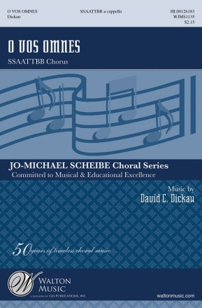 David Dickau, O Vos Omnes SSAATTBB a Cappella Chorpartitur