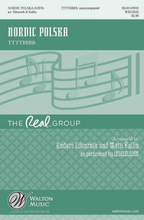 Nordic Polska TTBB TTBB a Cappella Chorpartitur