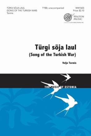 Prt Uusberg, Trgi sja laul (Song of the Turkish War) SATB a Cappella Chorpartitur