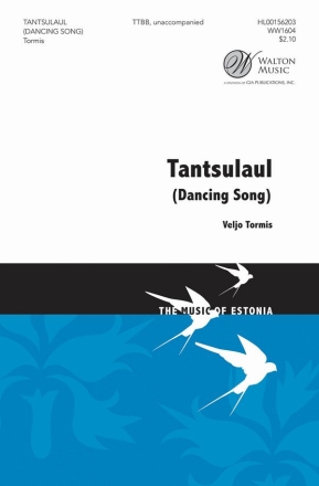 Prt Uusberg, Tantsulaul (Dancing Song) SATB a Cappella Chorpartitur