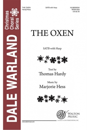 Marjorie Hess_Thomas Hardy, The Oxen SATB Chorpartitur