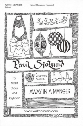 Away in a Manger SATB Chorpartitur