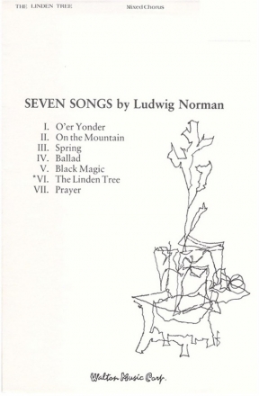 Ludvig Norman, The Linden Tree SATB Double Choir Chorpartitur